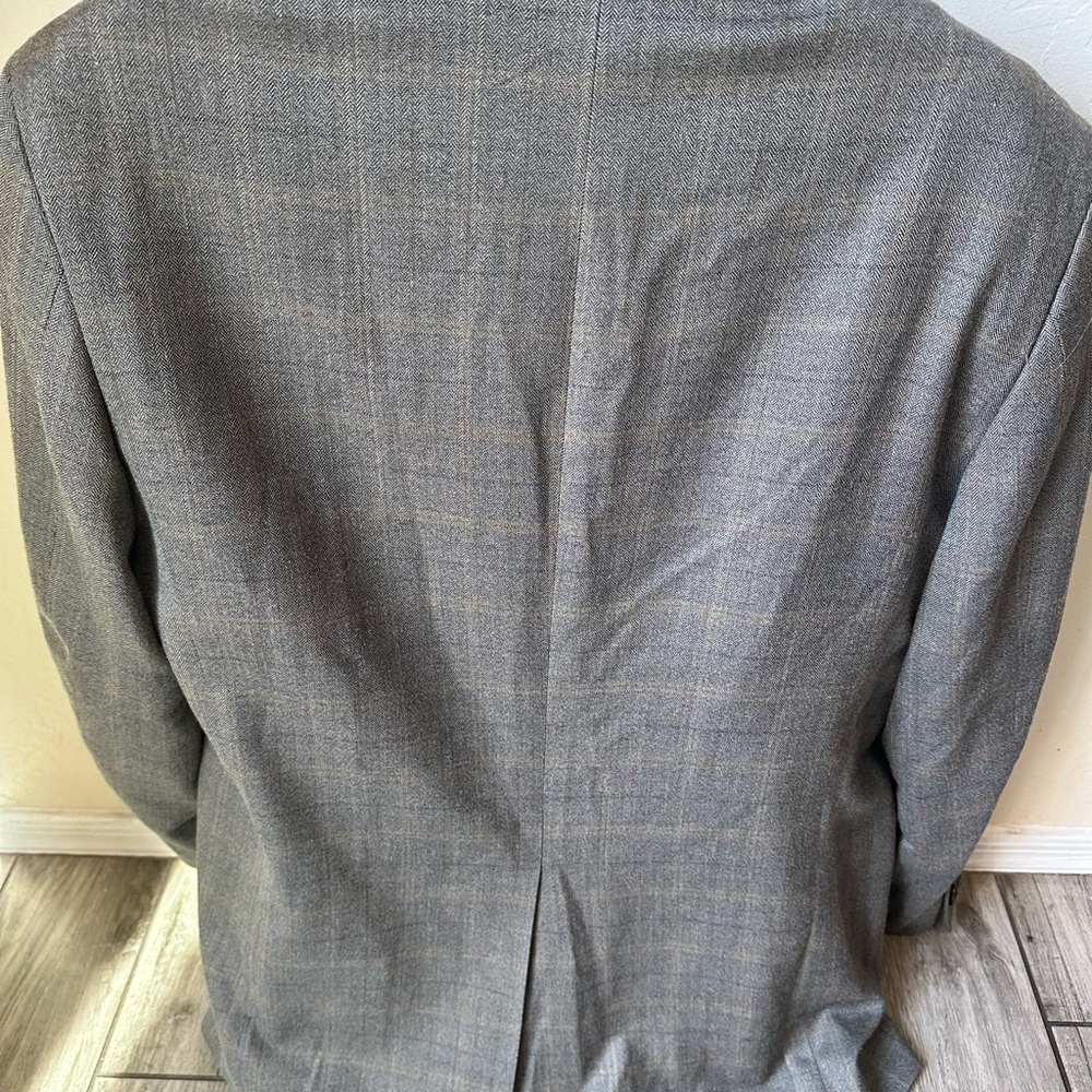 Men’s pre own as is Ralph Lauren polo suit blazer jacket 2 button size 44L long - Picture 10 of 10